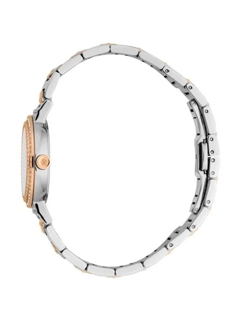 NWT Roberto Cavalli Glam Silver-tone Dial Ladies Watch